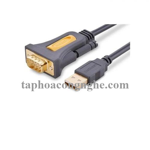 Ugreen 20223 3M Cáp tín hiệu chuyển đổi USB 2.0 sang COM RS232 cao cấp CR104 30020223